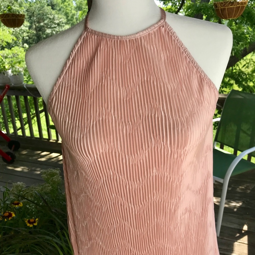Clearance $ Rose Gold NWT sleeveless top or shell